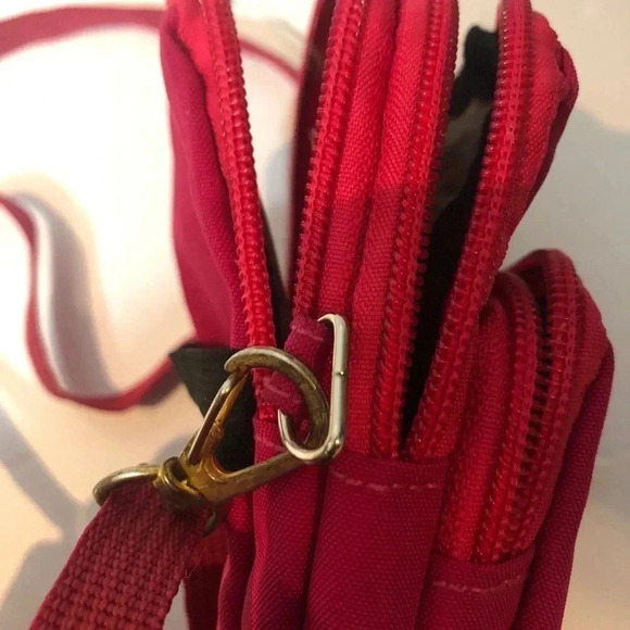 3/$20 Kipling Mini Crossbody Bag Pink - Picture 6 of 6